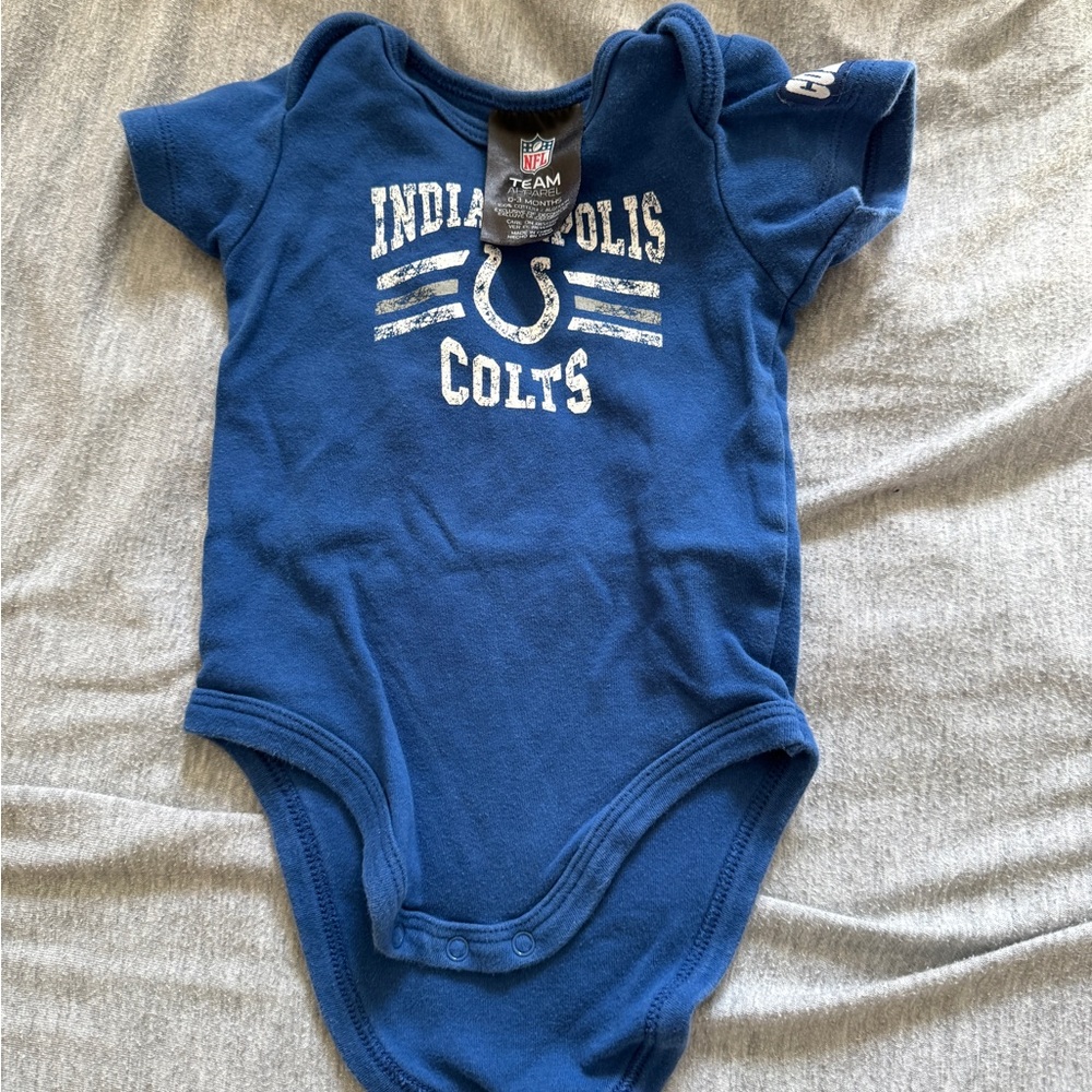 NFL Indianapolis Colts Blue Baby Bodysuit